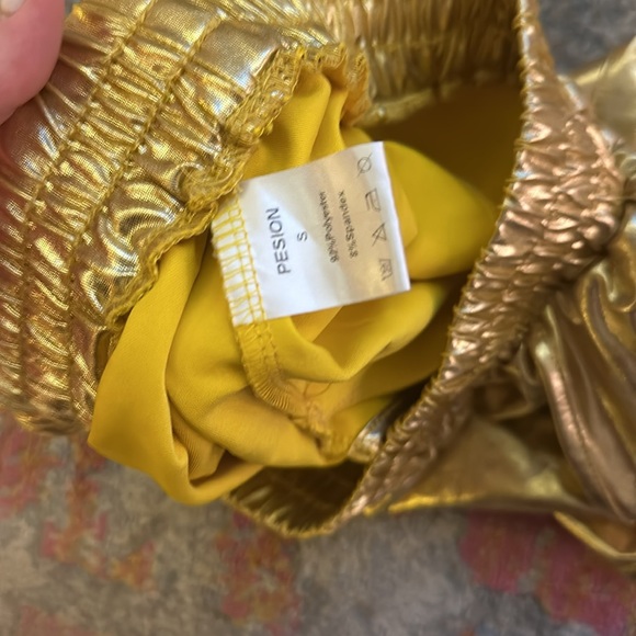 Gold Shorts - Picture 2 of 3